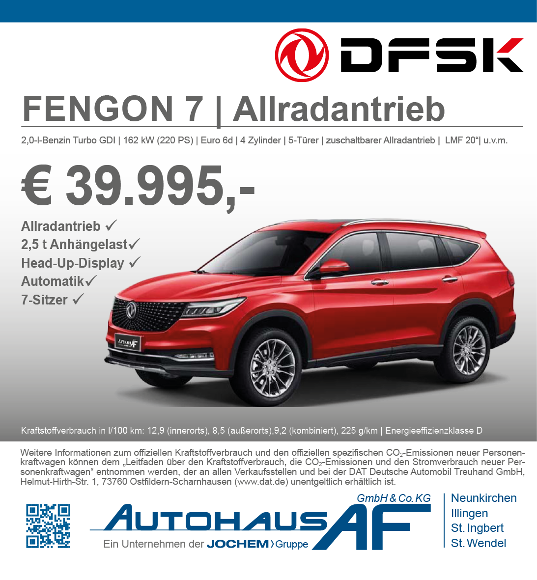 Angebot Fengon 7 | Autohaus AF | Neunkirchen | Jochem Gruppe