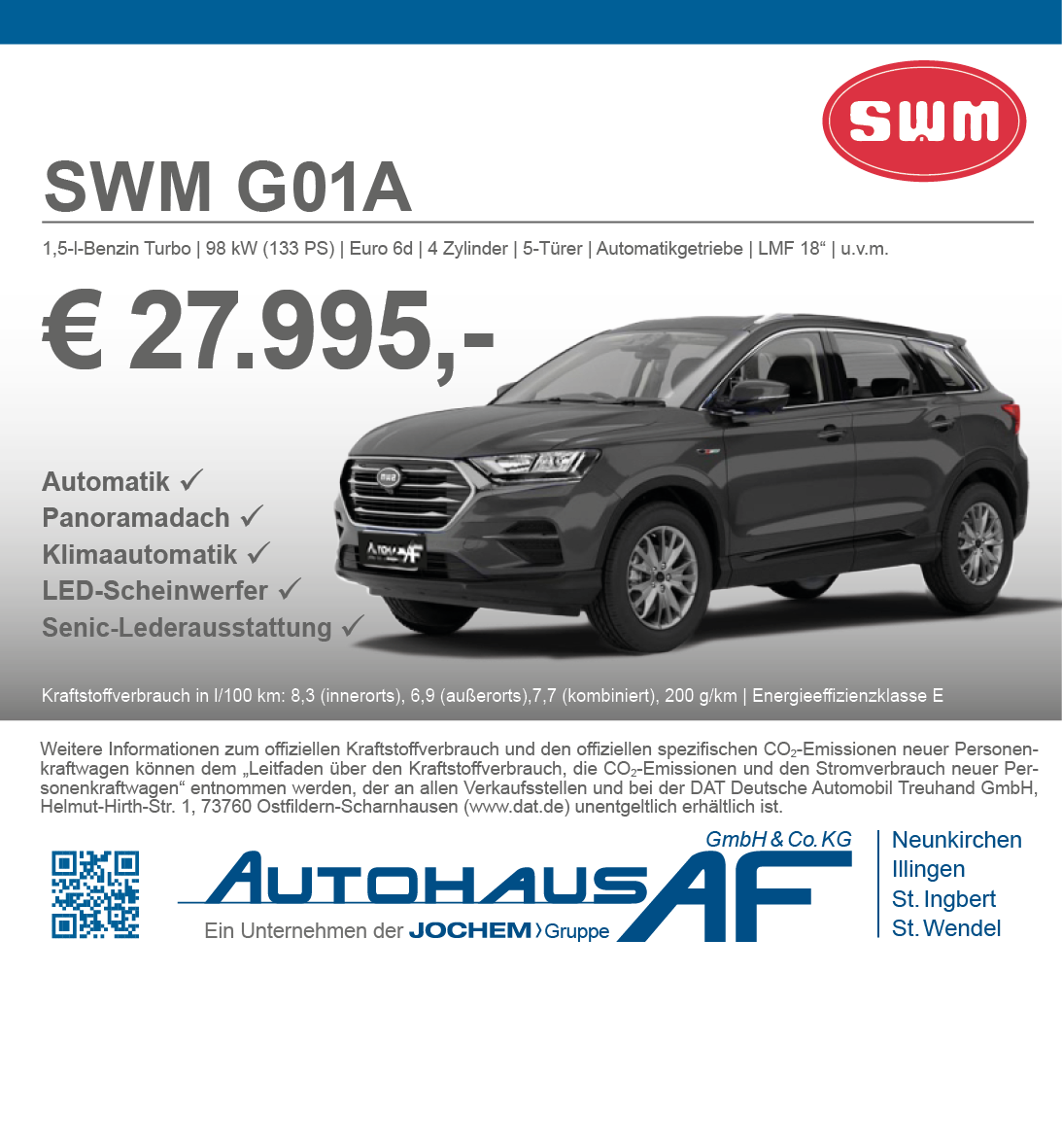 Angebot SWM G01A | Autohaus AF | Neunkirchen | Jochem Gruppe